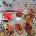 Dream♪'s cooksnap of when they made 桃とヨーグルトとチーズのトースト.
