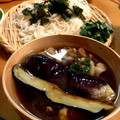 cookharuki's cooksnap of when they made ★揚げなすと豚肉の簡単ぶっかけそうめん★.