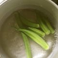 ☆こまっと☆'s cooksnap of when they made オクラの茹で方覚書(子供用).