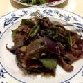 美味しい物作りたい's cooksnap of when they made 和風イタリアン☆牛肉しそトマト炒め.