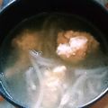 リラクマオ's cooksnap of when they made 創味シャンタンDXを使って鶏団子スープ.