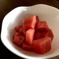 ぷぎぷぎブタ's cooksnap of when they made スイカにお酢かけちゃうっ！.