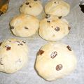 にゃんこの部屋's cooksnap of when they made ノンオイル☆はちみつ生クリームパン.