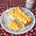 さやねぇ☆'s cooksnap of when they made ＊クレソルなチーズエッグトースト＊.