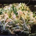 クック2LLBHL☆'s cooksnap of when they made あっさり1品♪エノキとキュウリの梅和え.