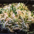 クック2LLBHL☆'s cooksnap of when they made あっさり1品♪エノキとキュウリの梅和え.