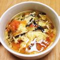 メロンパンマン's cooksnap of when they made ☆トマトときくらげのかき玉スープ☆.