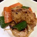 ♪さやbakery♪'s cooksnap of when they made むね肉でヘルシー☆揚げないチキン南蛮〜.