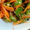 よっちゃんもち★'s cooksnap of when they made お弁当の副菜に！！オクラのおかか胡麻和え.