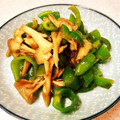 yummysunny's cooksnap of when they made 簡単☆ピーマンと舞茸のレモンバター炒め.