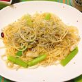 べるゔぃまーちょ's cooksnap of when they made ☆シラスのペペロンチーノ.