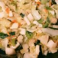 アイアイサンサン's cooksnap of when they made シーフードとキャベツのバターしょうゆ炒め.
