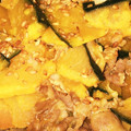 りーとぽん's cooksnap of when they made なんきんと豚肉の甘辛炒め.