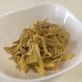 papikun's cooksnap of when they made 切干大根とシャキ②ポテトのカレー風味和え.