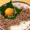 ChunChun☆≡'s cooksnap of when they made 簡単★月見そぼろ丼.
