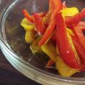 みんぴっぴ's cooksnap of when they made レンジで皮むき☆簡単パプリカのマリネ.