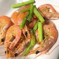 また旅猫's cooksnap of when they made ボイル海老のソテー♪バジル風味♪.