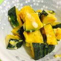 maritan★'s cooksnap of when they made レンジでチン かぼちゃと安納芋の温野菜.