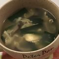 クック3CA74U☆'s cooksnap of when they made ニラと生椎茸のたまごスープ.