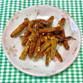 にきけん's cooksnap of when they made もっとさくさく！そば粉黒糖胡麻かりんとう.