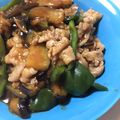 おいも0502's cooksnap of when they made ご飯が進むッ♪豚バラと茄子の中華味噌炒め.