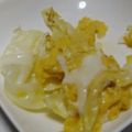 ヨシヨッシー's cooksnap of when they made 簡単キャベツの卵炒めで朝食に一品プラス.