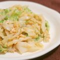 mmameco's cooksnap of when they made キャベツとたまご炒め☆クミンバター風味.