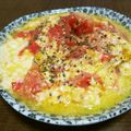 こな砂糖's cooksnap of when they made トマトと卵のオリーブオイル炒め☆.