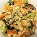 ゆりおく's cooksnap of when they made あっさり！チンゲン菜と豆腐のトロトロ卵♪.