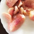 ochoa's cooksnap of when they made 桃の皮のむき方！.