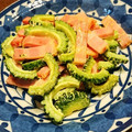 Meguminomy's cooksnap of when they made 簡単!ゴーヤとベーコンとマヨネーズ炒め.