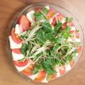 食堂はやと's cooksnap of when they made 前菜に☆薬味たっぷりトマトと豆腐のサラダ.