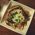 さくさくのパイ's cooksnap of when they made なす、豚肉、おろしのさっぱり揚げ浸し.