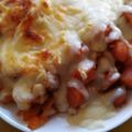 おめが1985's cooksnap of when they made ☆シメジとウインナーのトマトチーズ焼き☆.