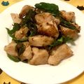 ☆NASUBI☆'s cooksnap of when they made 生姜焼き、鶏むね肉。.