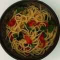 おケロ☆'s cooksnap of when they made プチトマトで作る「トマトソースパスタ.