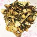 めぐりこちゃん's cooksnap of when they made 大好き！大葉香る～♪きのこと豚肉炒め☆.