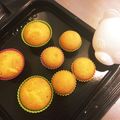 midori_a's cooksnap of when they made HMで簡単抹茶風味のフィナンシェ♪.