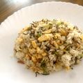 sugarbeast's cooksnap of when they made ひじきの煮物アレンジ♡ひじきチャーハン♡.