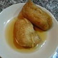 satmay's cooksnap of when they made 鶏ひき肉のお出汁じゅわ〜巾着煮.