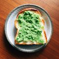 白雪's cooksnap of when they made 意外とうまいよ★ずんだトースト.