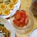 puniＫ's cooksnap of when they made 大人限定！！〜すいかの美味しい食べ方〜.