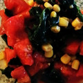 keen's cooksnap of when they made 簡単☆トマトとわかめの和え物☆中華サラダ.