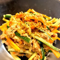 でぃのーる's cooksnap of when they made にんじんときゅうりのツナ和え.