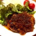 ゆみらんたん's cooksnap of when they made 和風ﾊﾝﾊﾞｰｸﾞソース.