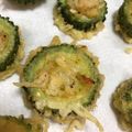 クックOCKPLQ☆'s cooksnap of when they made ゴーヤのえび詰めてんぷら.