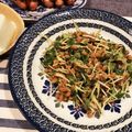miwayon's cooksnap of when they made オクラの芽の納豆サラダ.