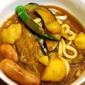 Memeのママ's cooksnap of when they made 簡単おいしい☆あつあつカレーうどん.