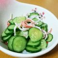 3yury's cooksnap of when they made キュウリとカニカマの簡単☆中華サラダ☆.