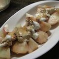 たなか家's cooksnap of when they made バルサミコで作る！桃モッツァレラ！.
